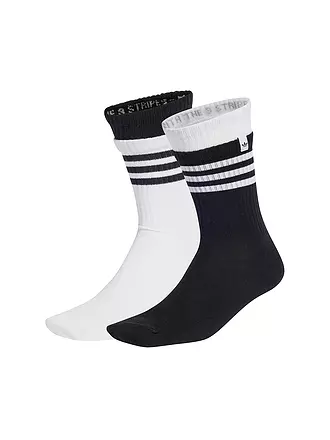 ADIDAS ORIGINALS | Chaussettes lot de 2 noir/blanc | 